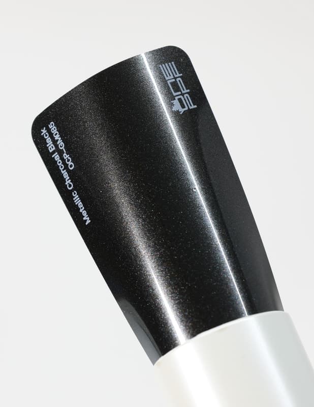 Metallic Charcoal Black