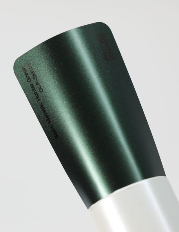 Satin Metallic Hunter Green swatch