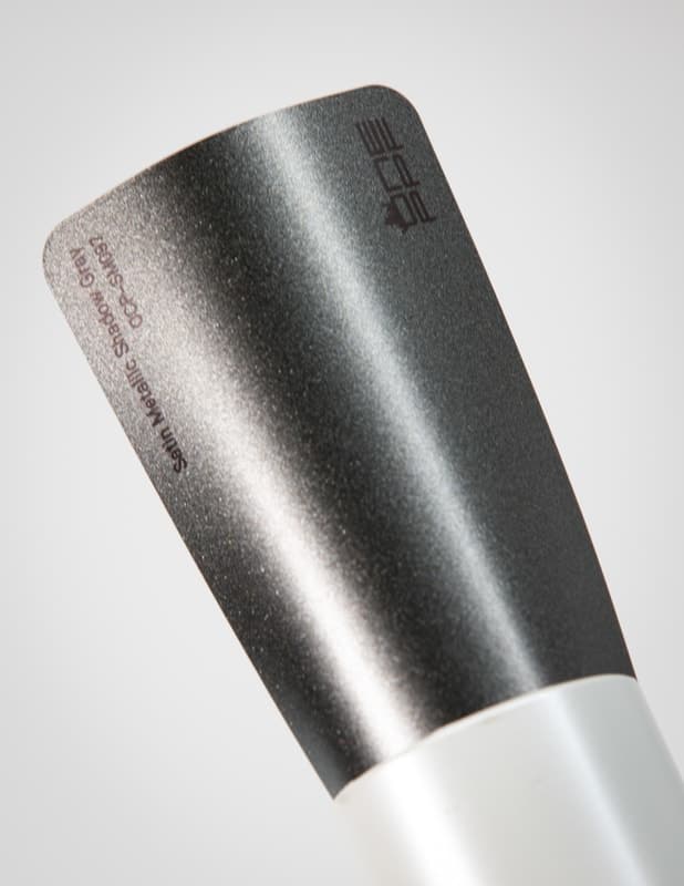 Satin Metallic Shadow Gray swatch