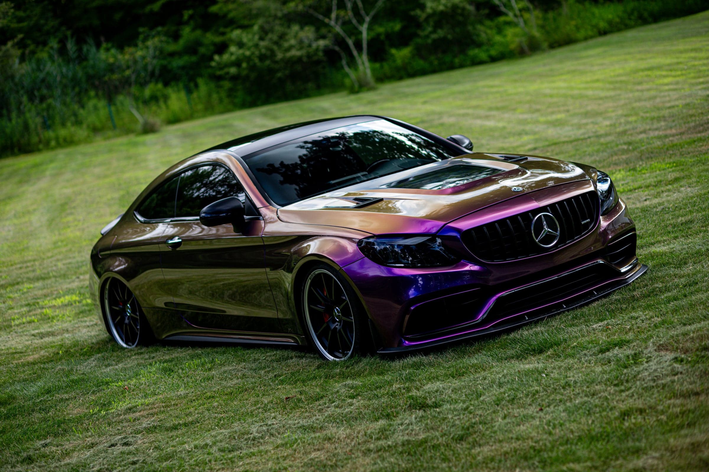 Majestic Unicorn on Mercedes-AMG C63 S, ONE PPF