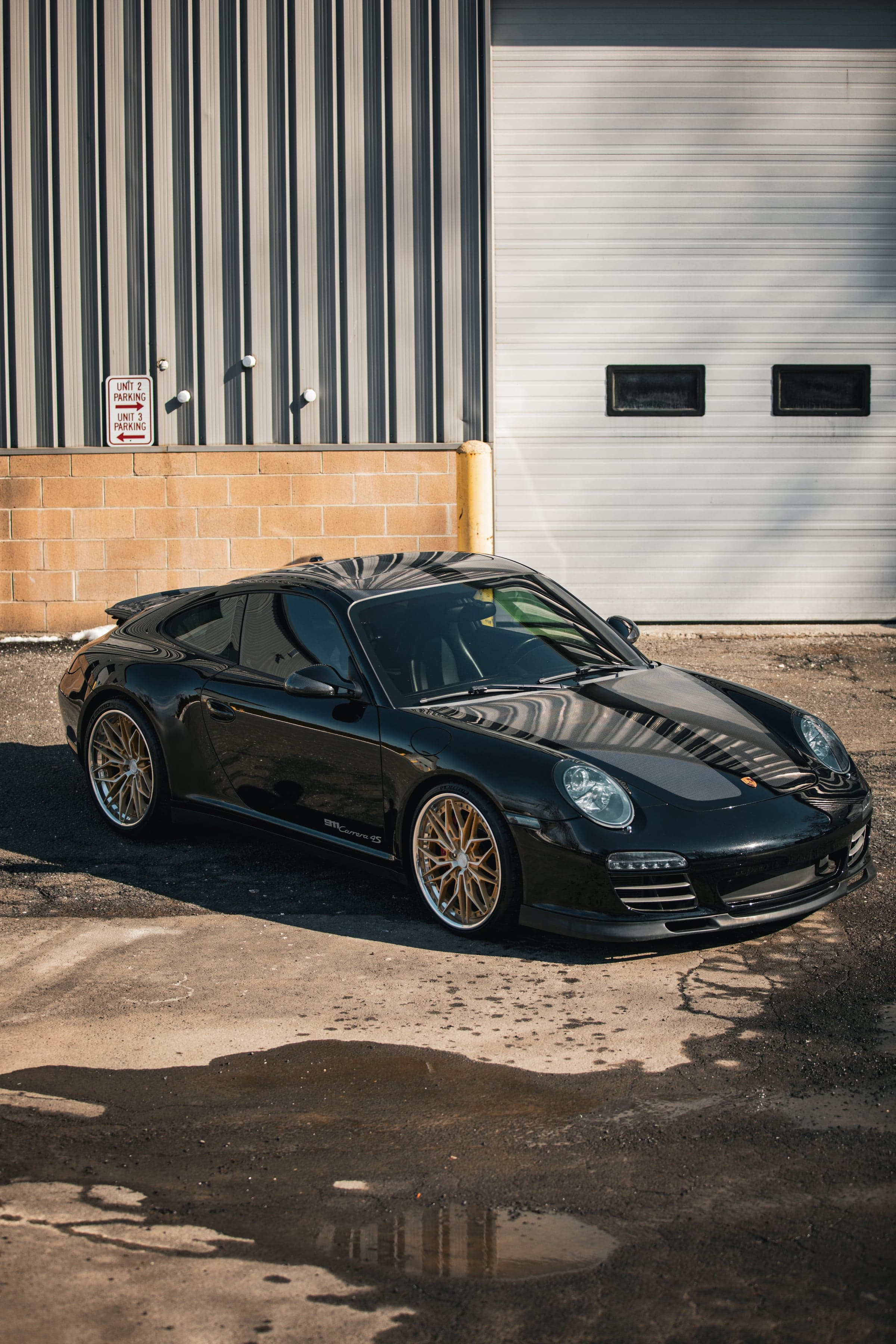 Metallic Black on Porsche 911, ONE PPF