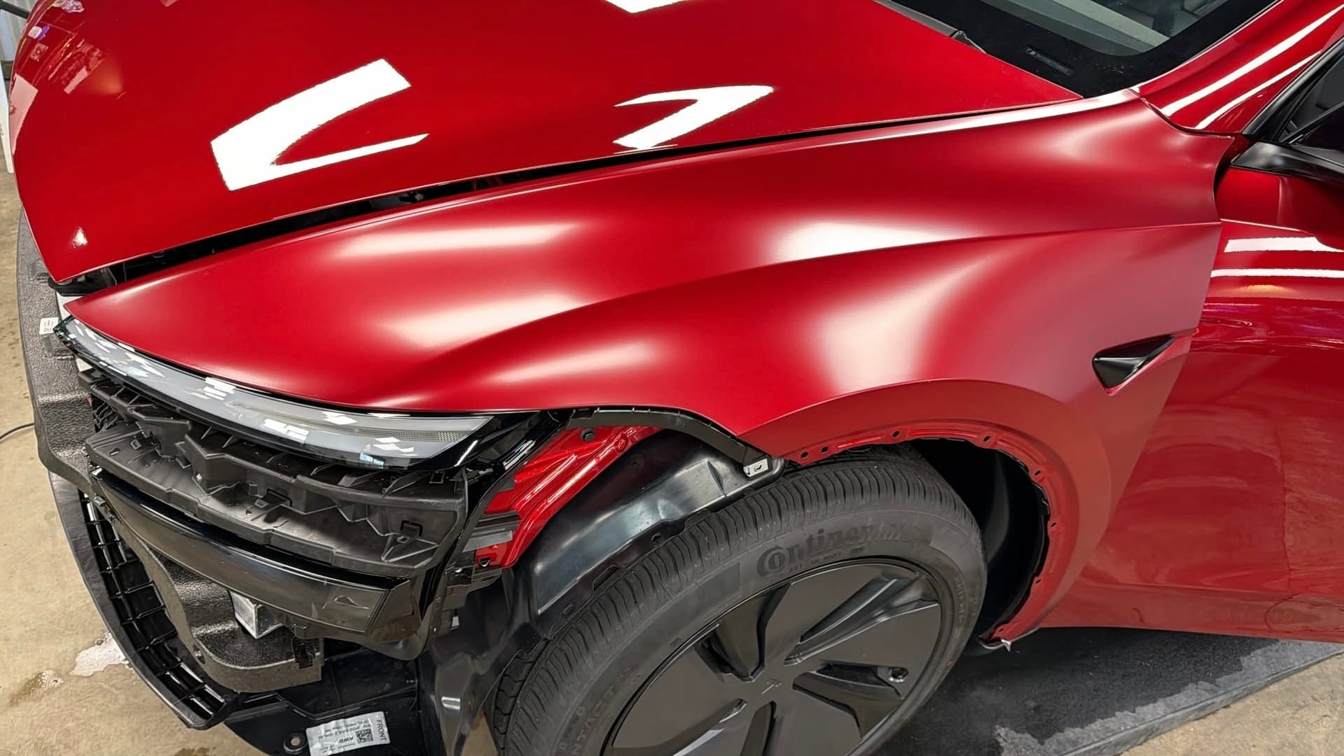 HydroSatin 7.5mil on Tesla Model Y at CCD Auto Design