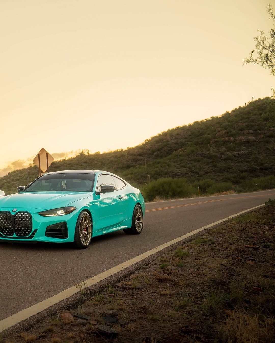 Tiff Blue on BMW, CCD Auto Design