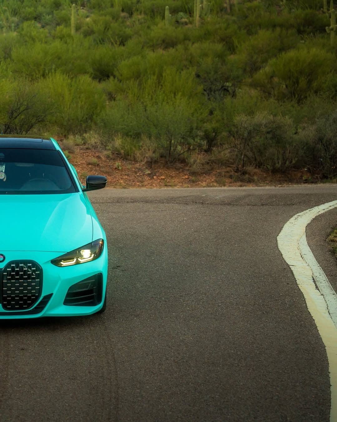 Tiffany Blue on BMW, Clear Choice Autoshield