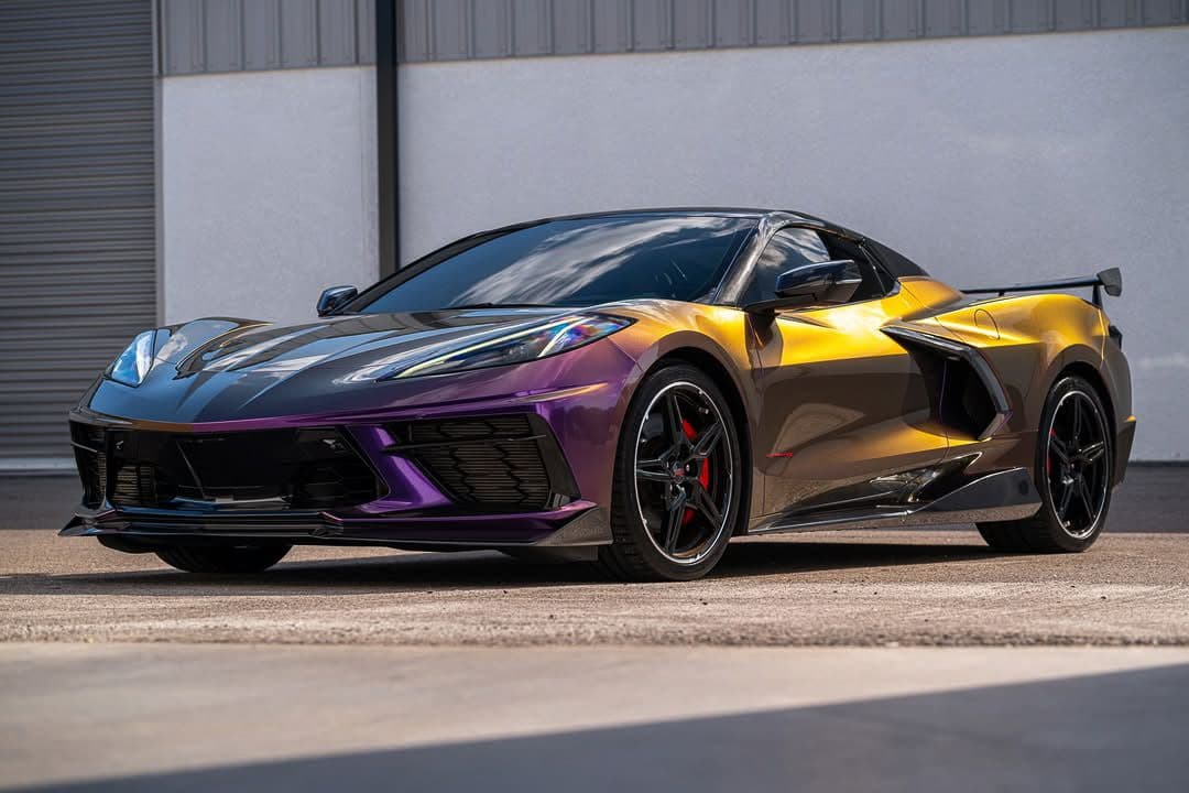 Majestic Unicorn on Chevrolet Corvette C8, Sage Auto Studios
