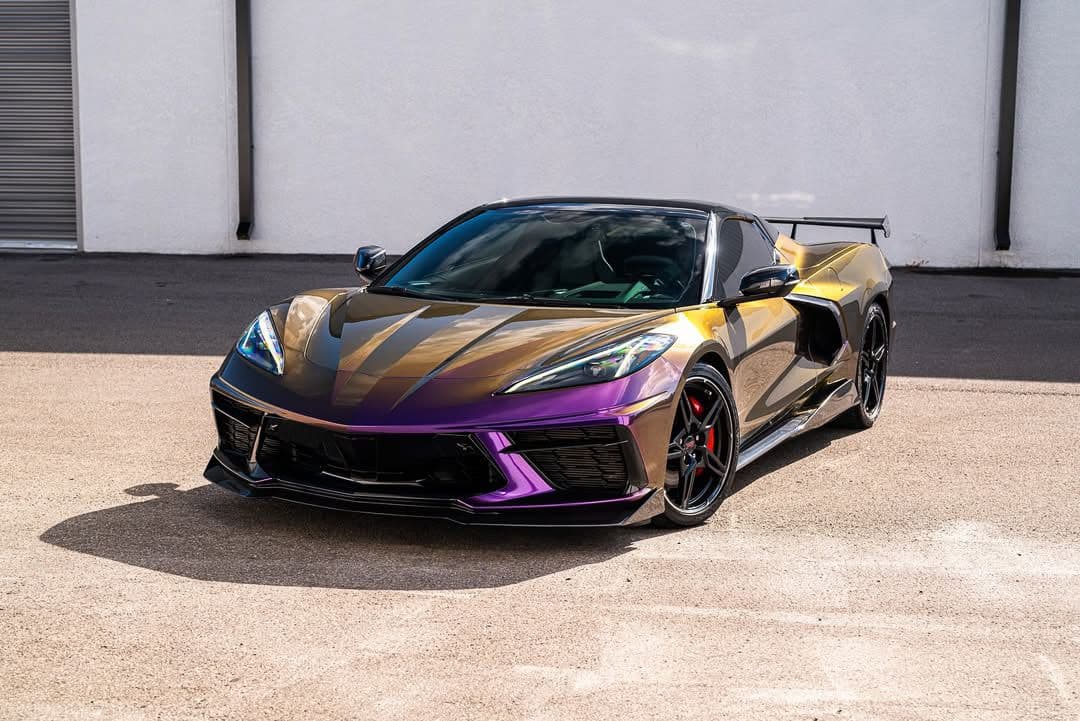 Majestic Unicorn on Chevrolet Corvette C8, Sage Auto Studios