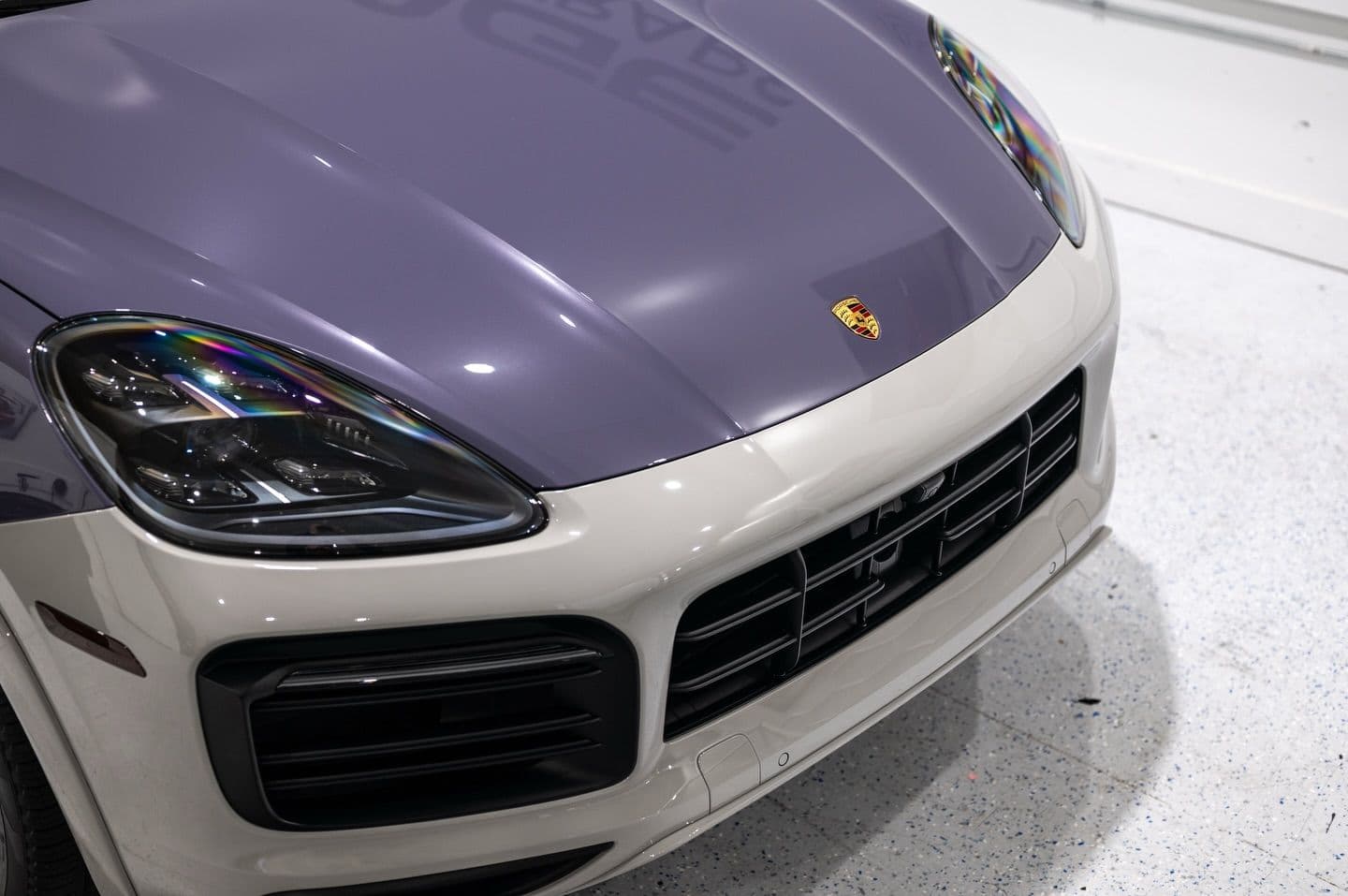Purple Ash on Porsche Cayenne, Sage Auto Studios
