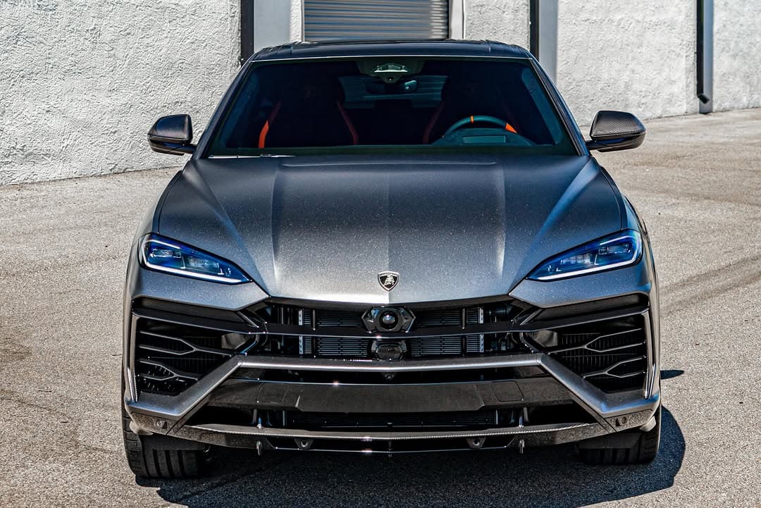 Satin Dark Gray on Lamborghini Urus, Sage Auto Studios
