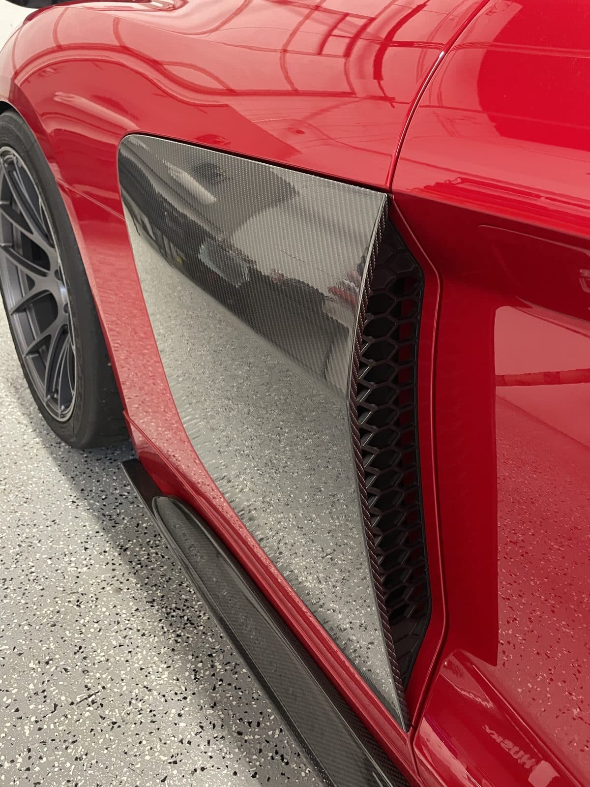 Gloss Carbon Fiber on Audi R8, Turbo Automotive LLC