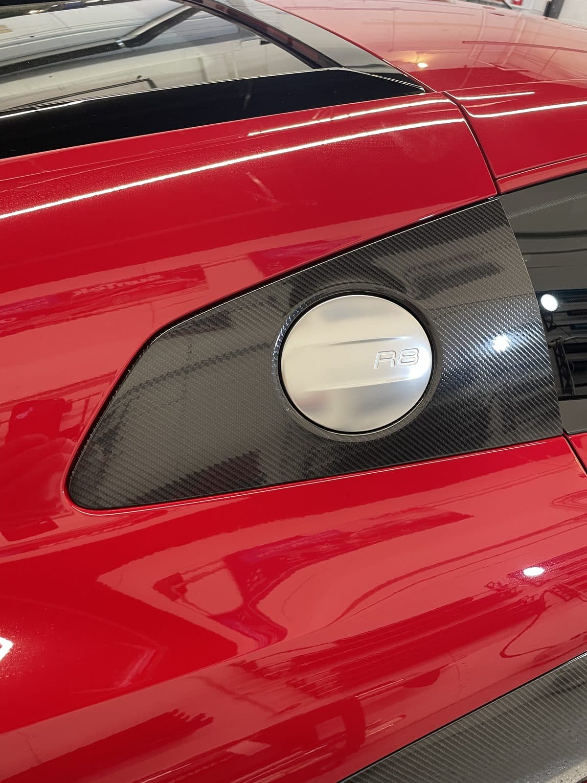 Gloss Carbon Fiber on Audi R8, Turbo Automotive LLC