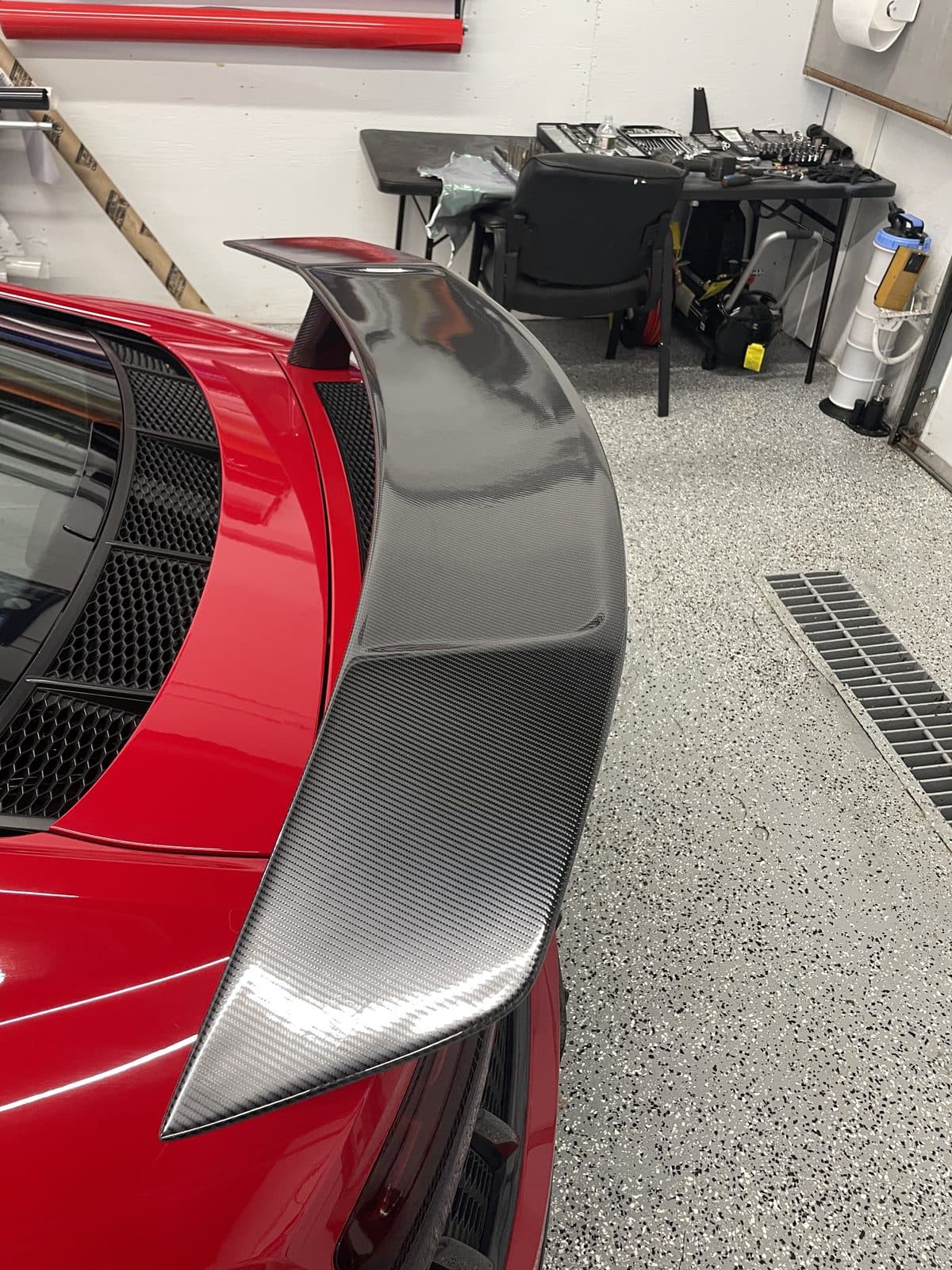 Gloss Carbon Fiber on Audi R8, Turbo Automotive LLC
