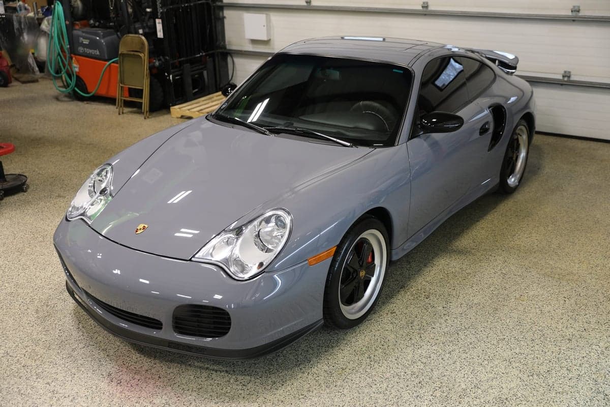 Elephant Gray ONE PPF on Porsche 996 Turbo