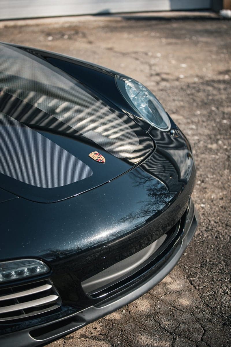 Gloss Carbon Fiber on a Porsche 911