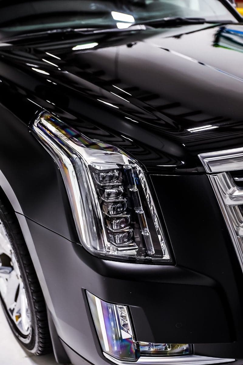 Gloss Perfect Black on a Cadillac Escalade