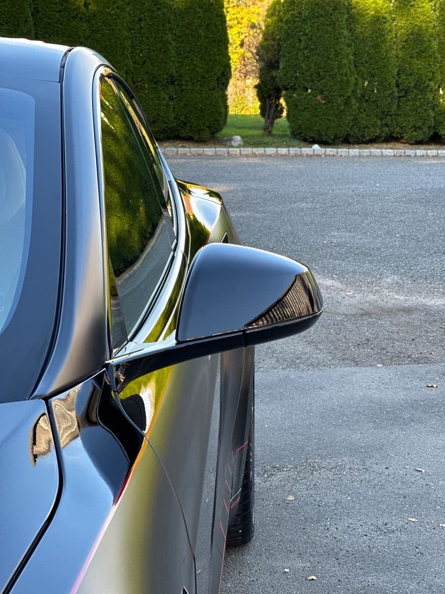 Gloss Perfect Black on Tesla Model S
