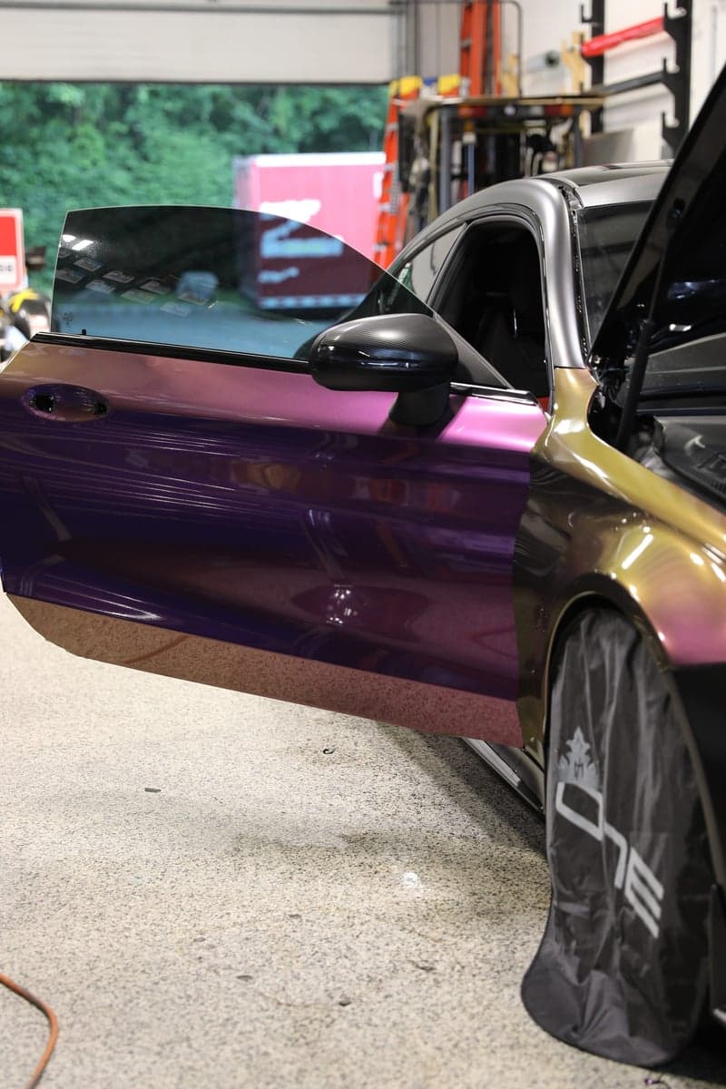 Majestic Unicorn on Mercedes C63S