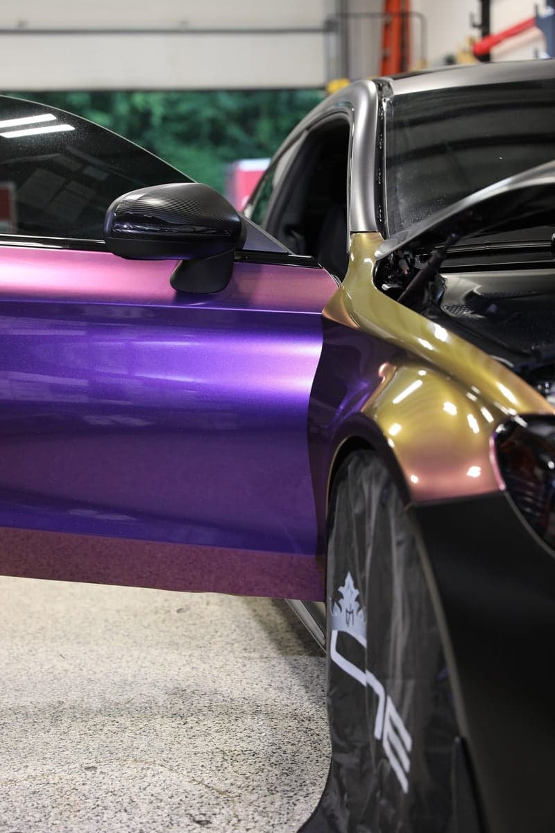 Majestic Unicorn on Mercedes C63S