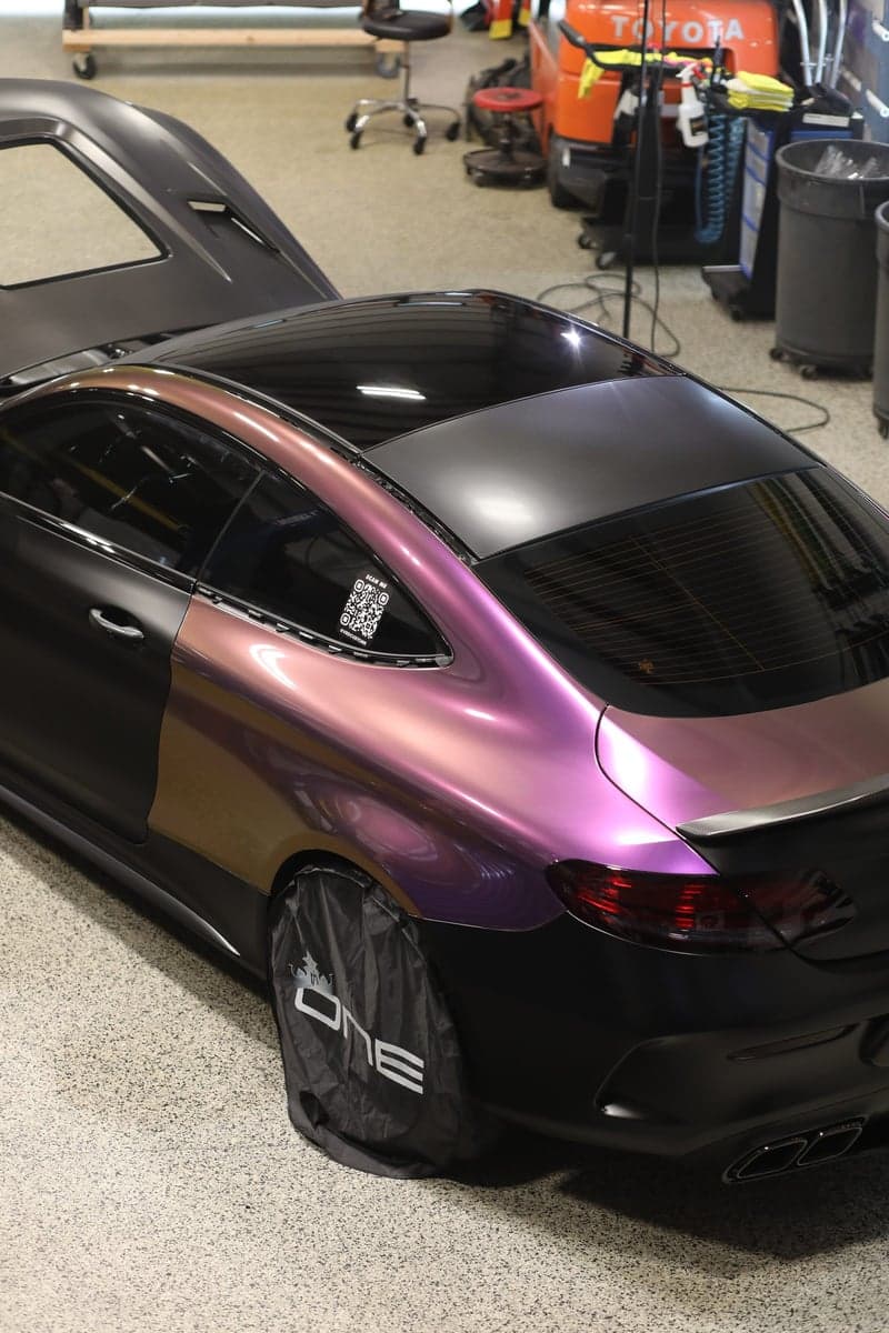 Majestic Unicorn on Mercedes C63S