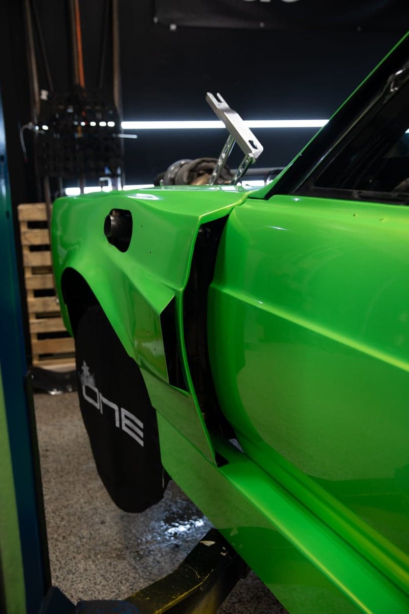 Metallic Screamin Green on Buick