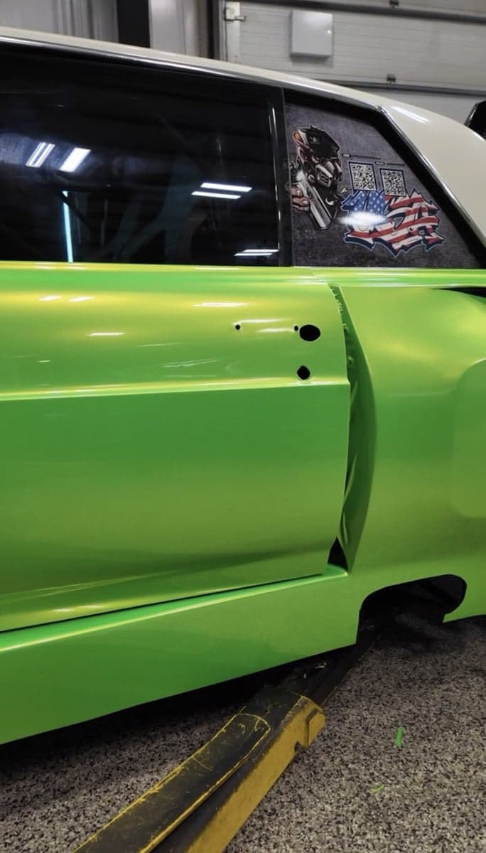 Metallic Screamin Green on Buick