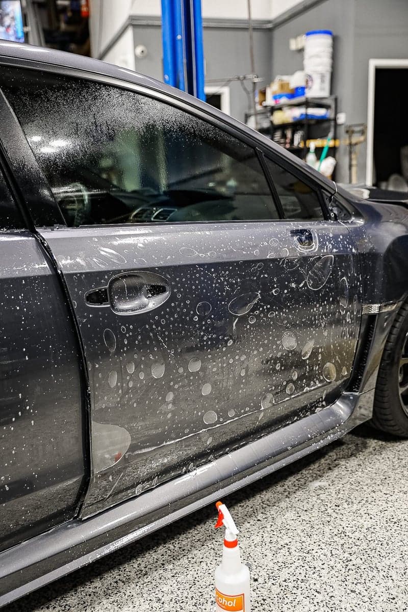 Ultimate HydroGloss on Subaru WRX