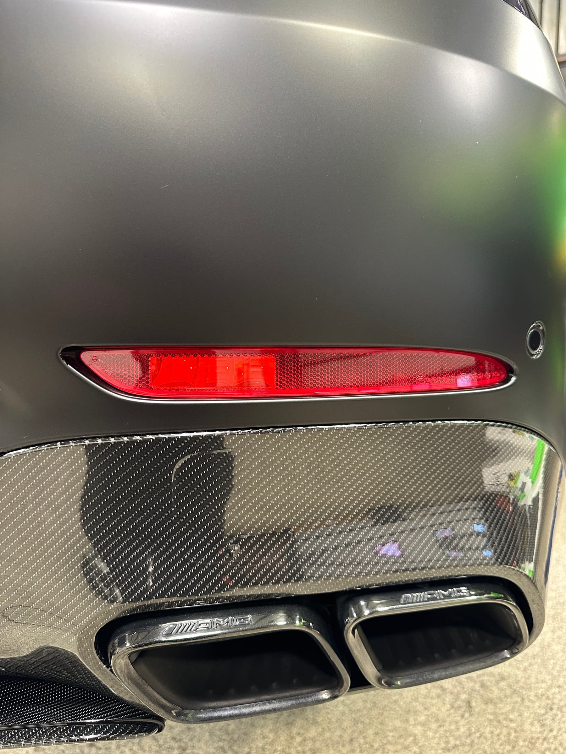 Bumper marker lamp, stock, no protection film