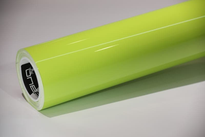 Fluorescent Yellow roll photo