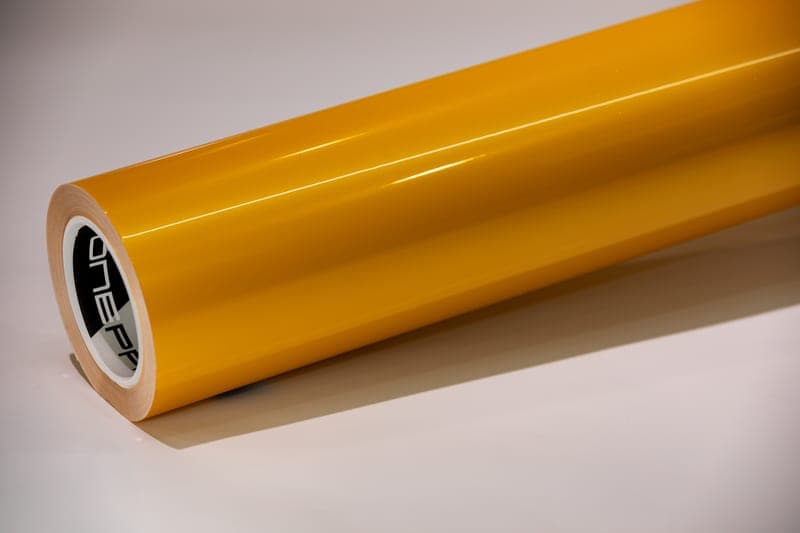 Gold Rush Yellow color PPF film