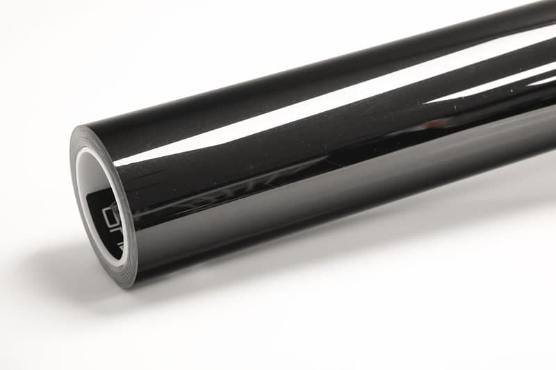 Metallic Gloss Black roll photo